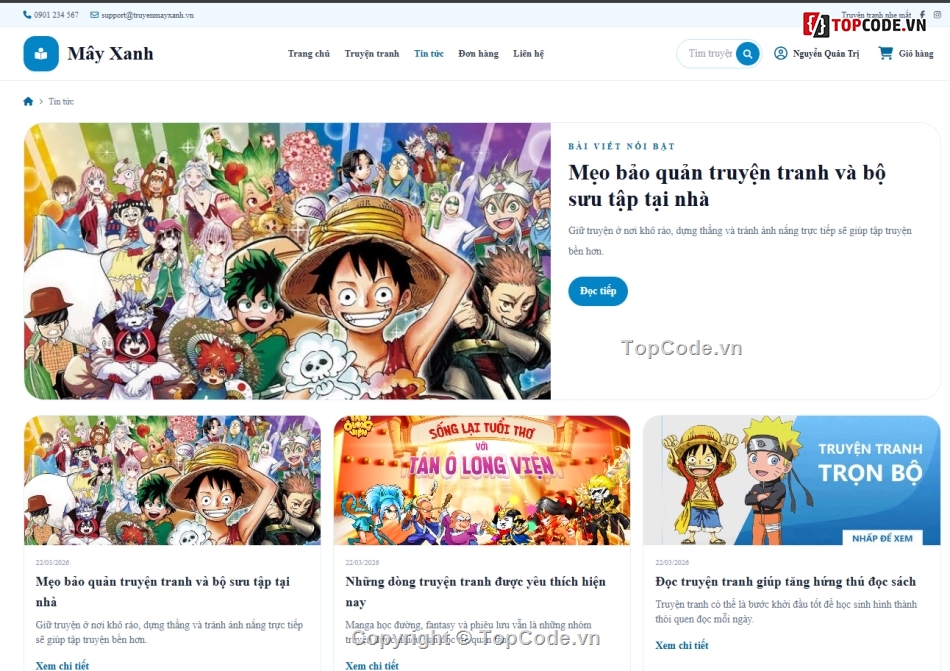 Đồ án,web truyện,truyện tranh